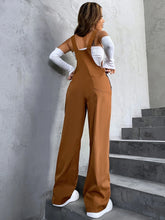 1pc Flap Pocket Overalls